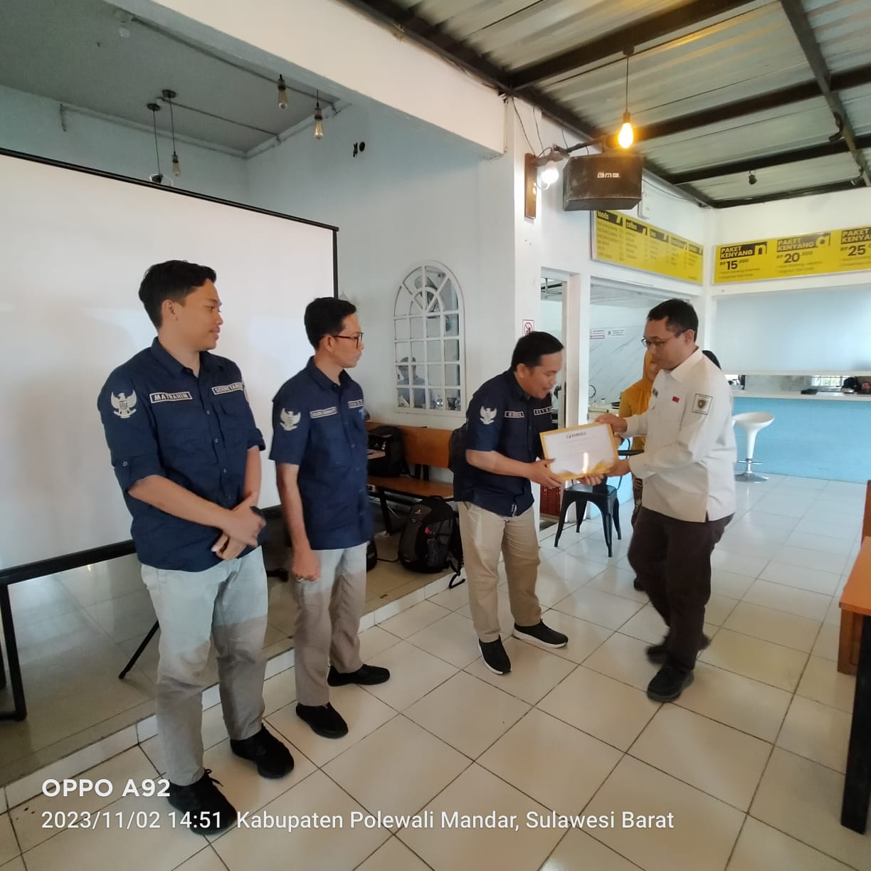 Bawaslu Mamuju Raih Predikat Informatif Dalam Monitoring KIP Bawaslu Kabupaten/Kota 2023