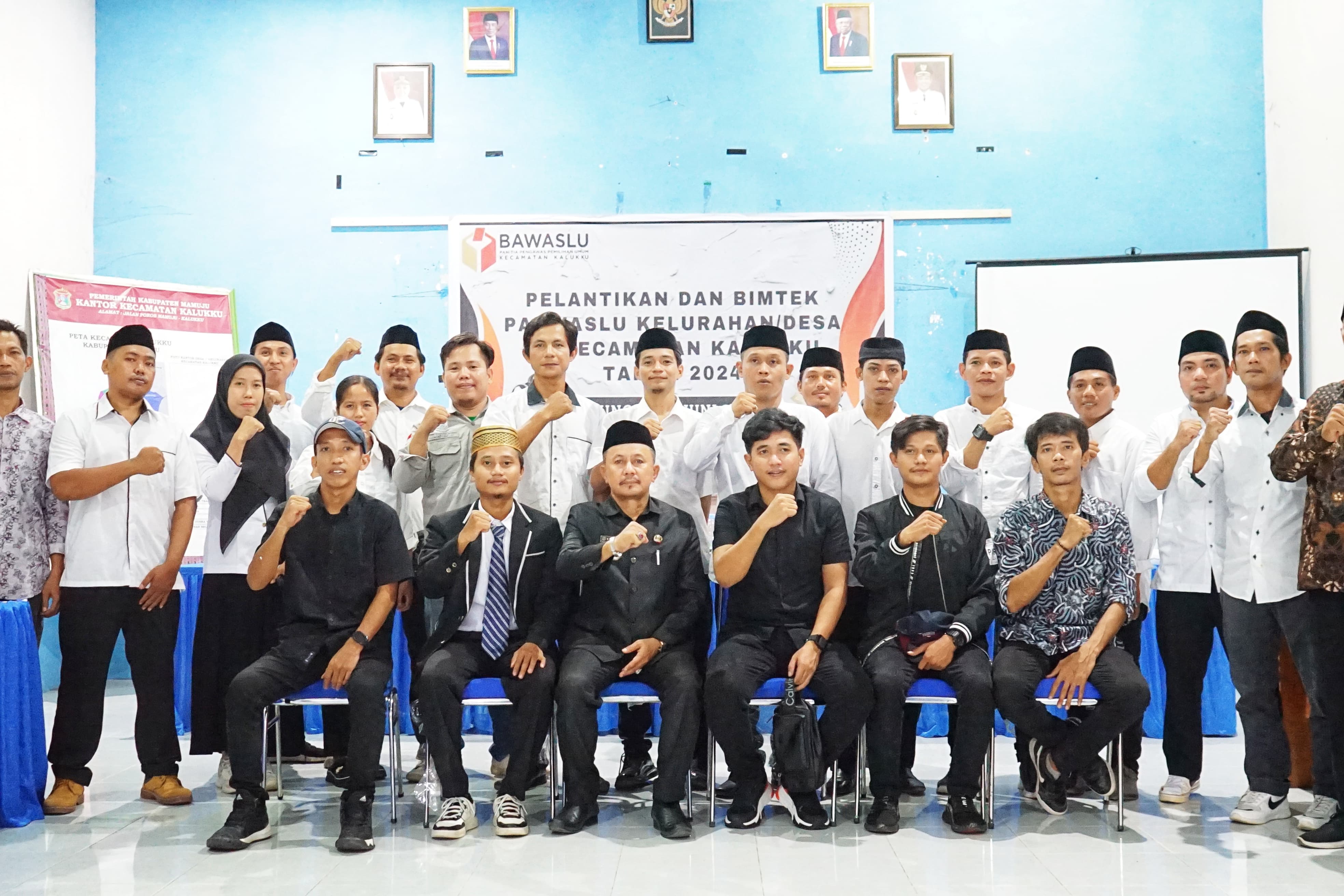 Resmi Dilantik, PKD Se-Kabupaten Mamuju Siap Kawal dan Awasi Pemilihan Serentak 2024