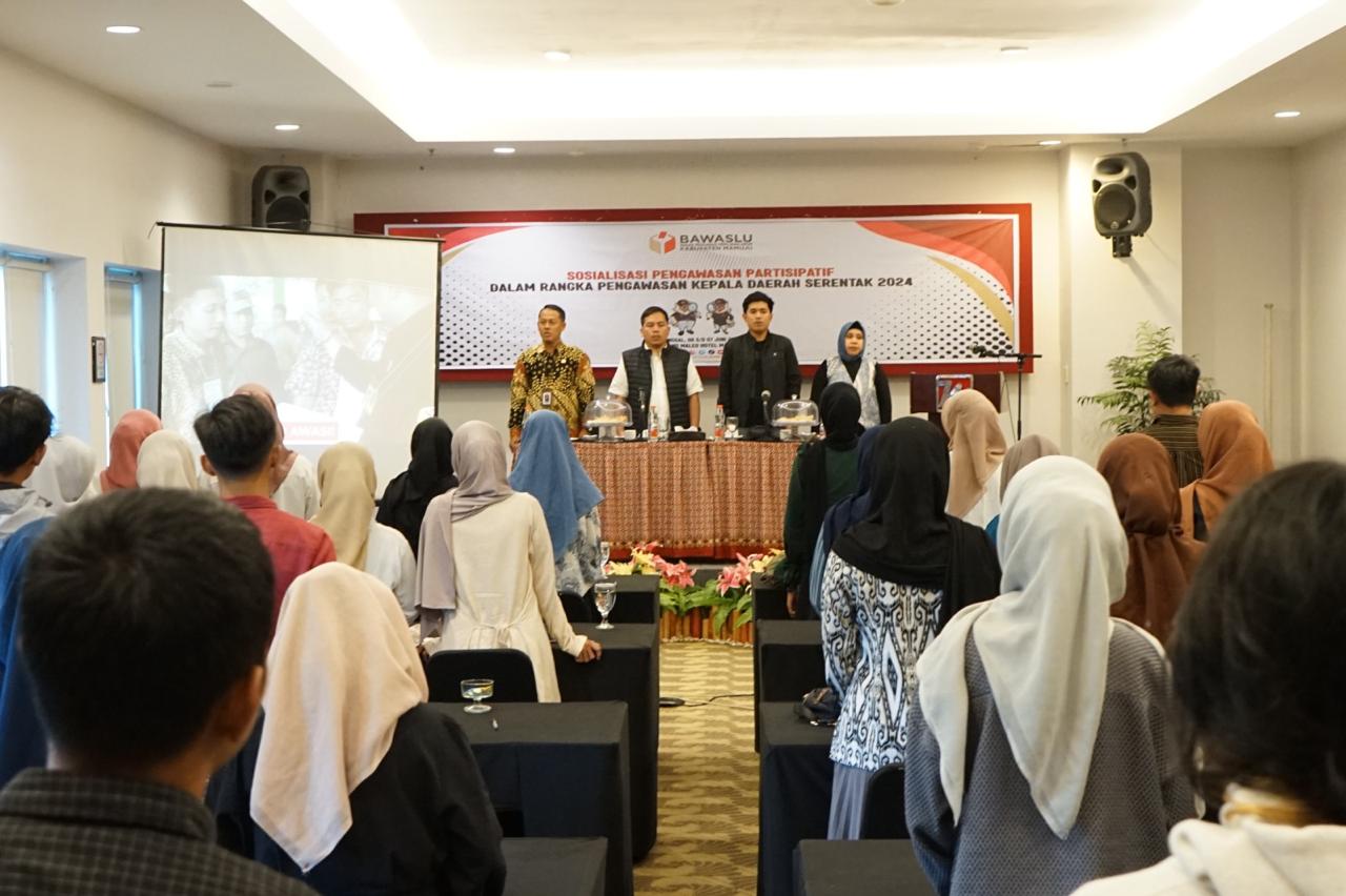 Maksimalkan Pengawasan Partisipatif di Ruang Digital, Bawaslu Mamuju Gandeng Konten Kreator Muda