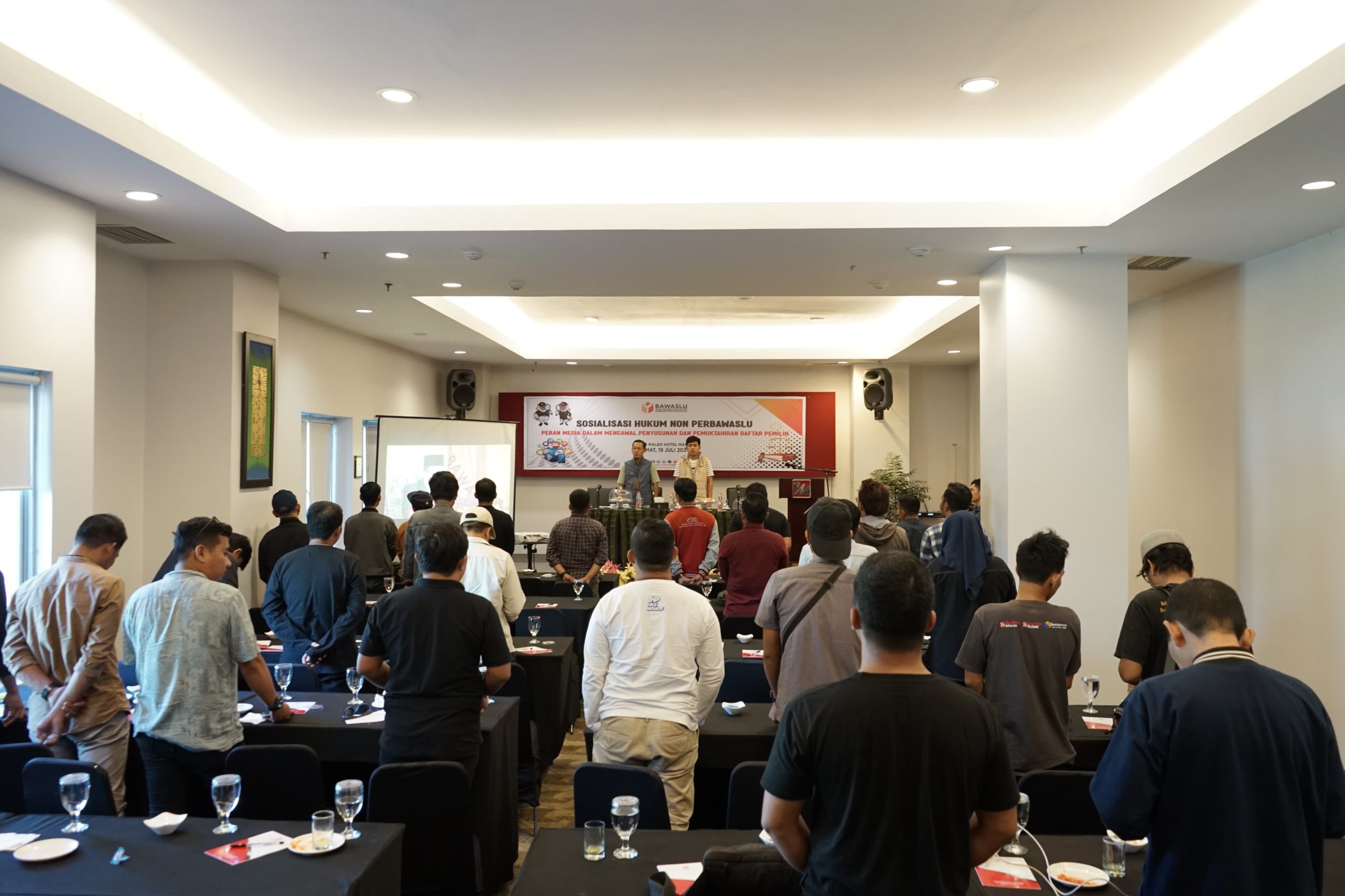 Sosialisasi Produk Hukum Bersama Media