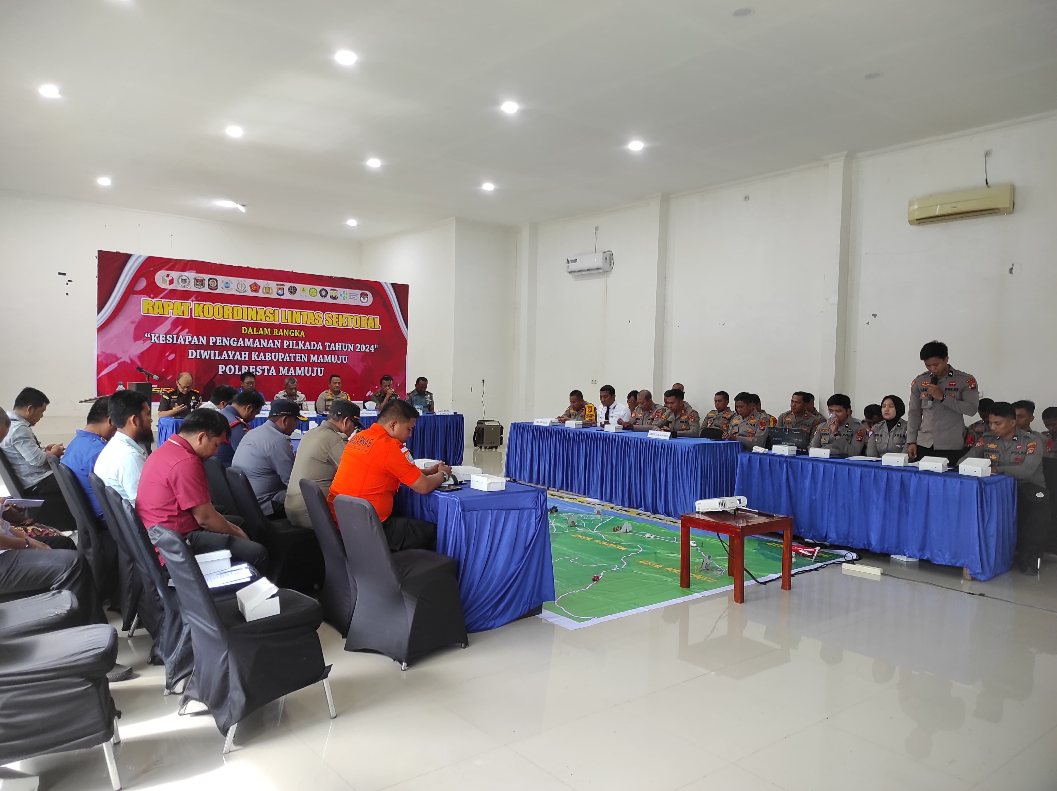 Rakor Bersama Polresta Mamuju