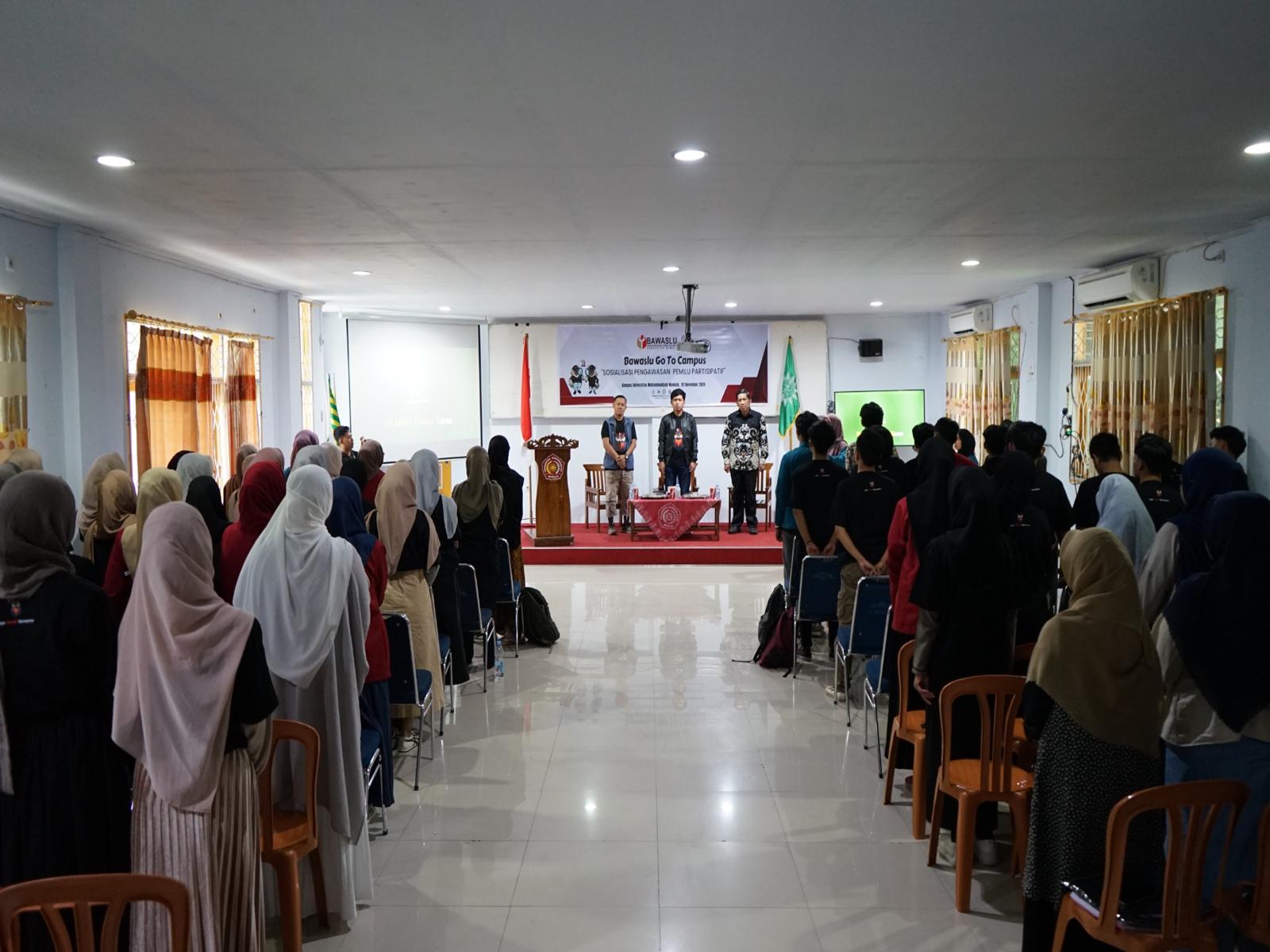 BAWASLU GOES TO CAMPUS