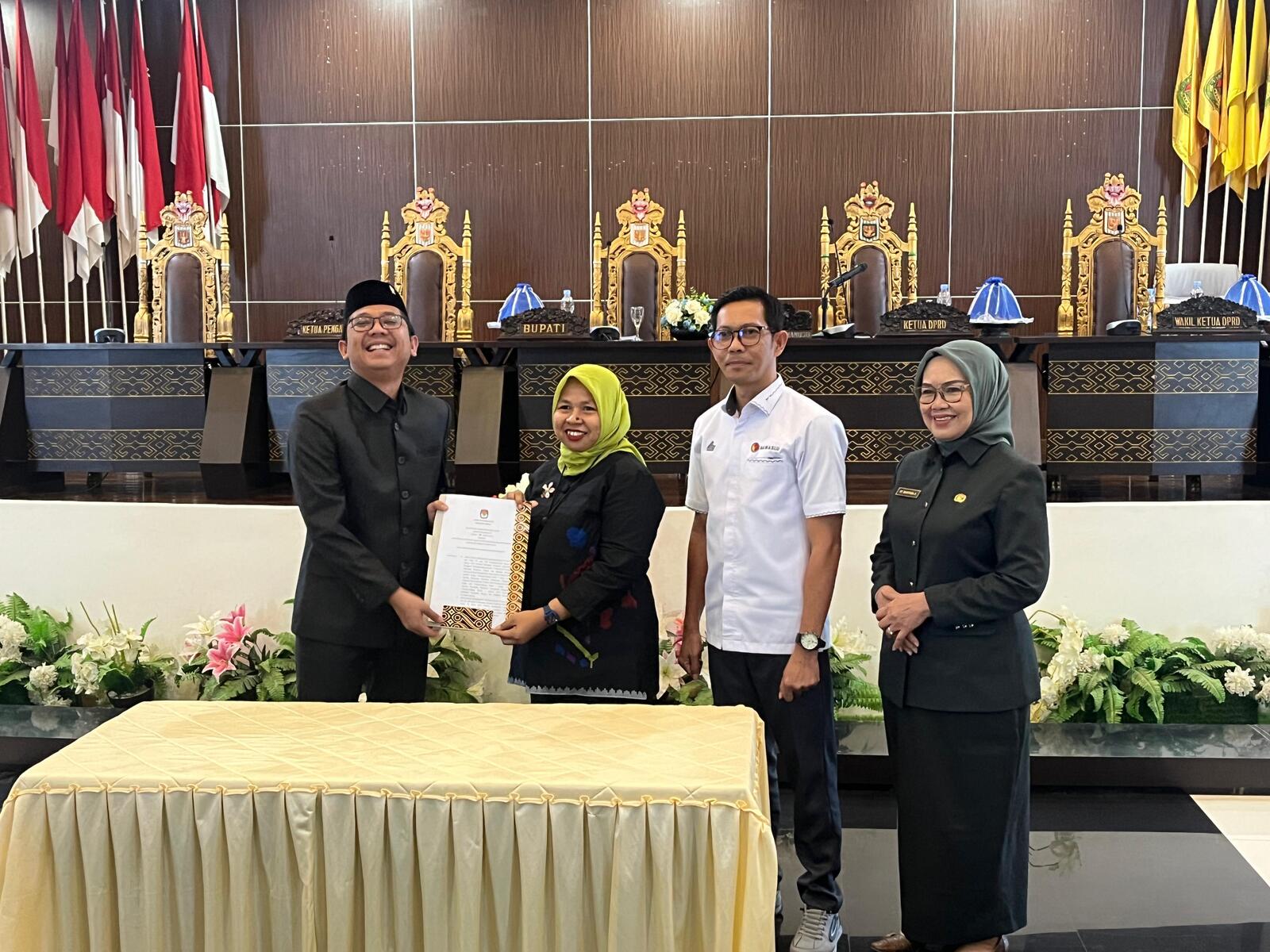 FOTO PENETAPAN BUPATI