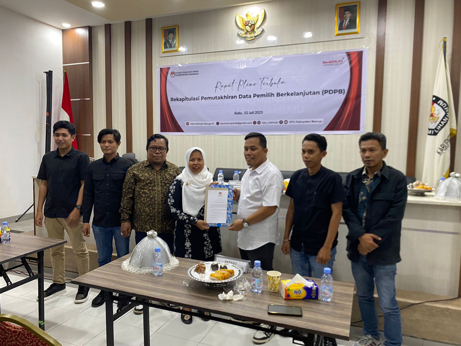 Bawaslu Mamuju Kawal Rekapitulasi PDPB: Tekankan Validitas dan Akurasi Data Pemilih