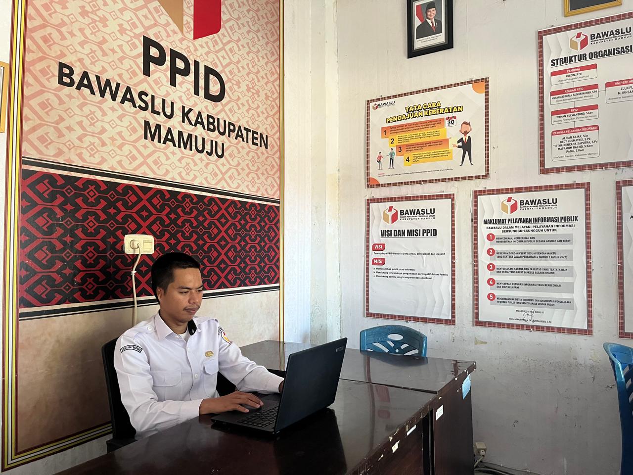 Bawaslu Mamuju Tembus Tiga Besar, Siap Rebut Penghargaan Nasional Keterbukaan Informasi Publik