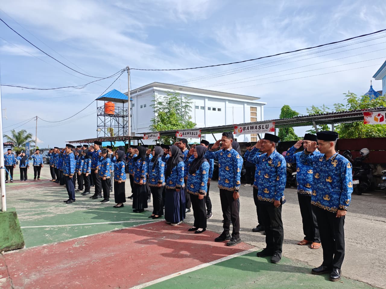 Korpri ke-54: Bawaslu Mamuju Teguhkan Komitmen Netralitas dan Profesionalisme ASN
