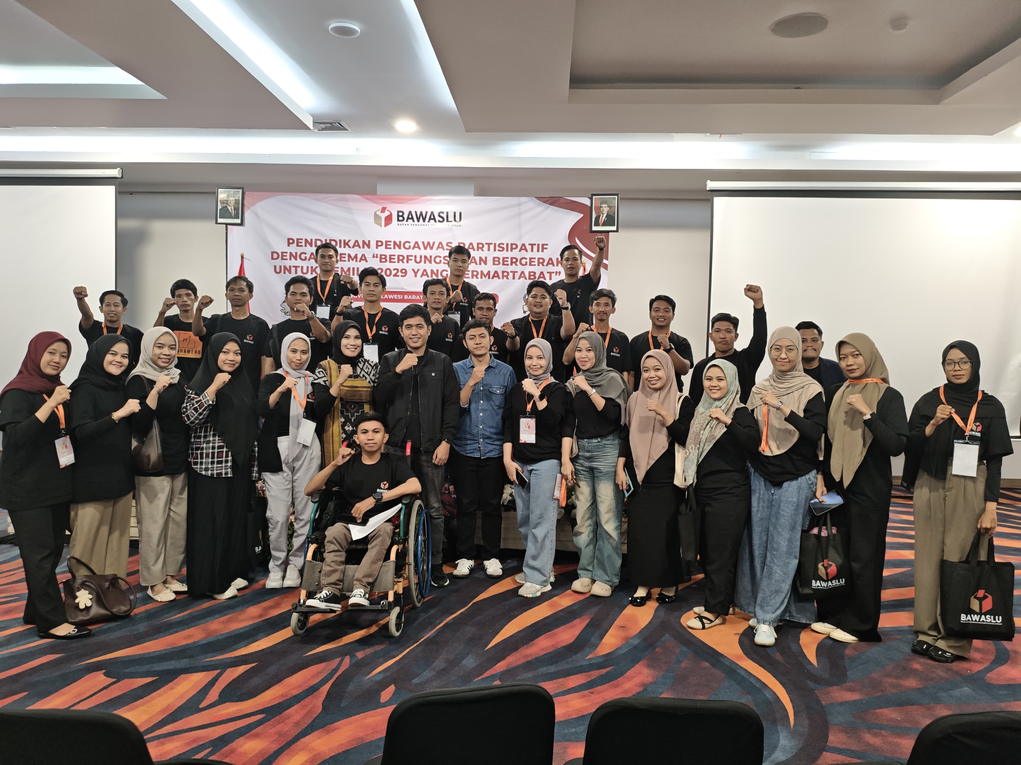 Pendidikan Pengawasan Partisipatif 2025 Resmi Ditutup, Mamuju Komitmen Menjadi Kader Pengawasan yang Bergerak dan Berfungsi