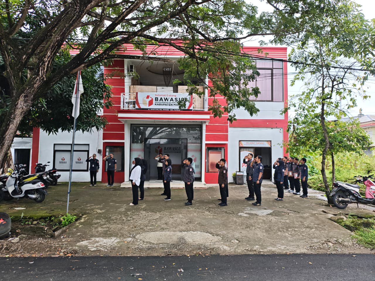 Apel Perdana Awal Tahun, Bawaslu Mamuju Perkuat Soliditas