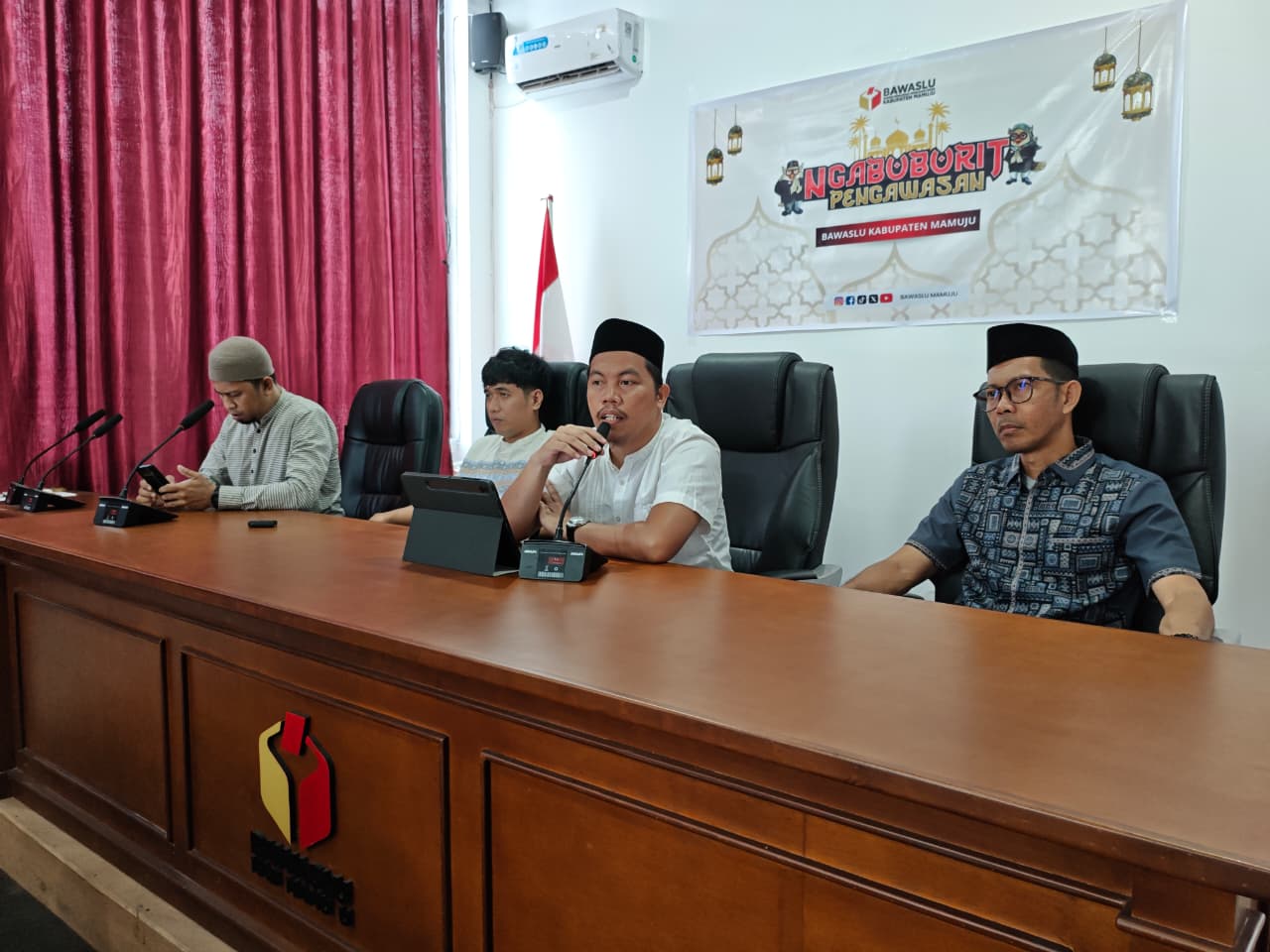 Ngabuburit Pengawasan, Bawaslu Kabupaten Mamuju Perkuat Tata Kelola Kelembagaan di Masa Non Tahapan