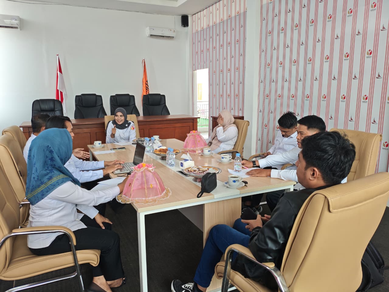 Perkuat Partisipasi Publik, Bawaslu Sulbar Monitoring Persiapan P2P dan Uji Petik di Bawaslu Mamuju