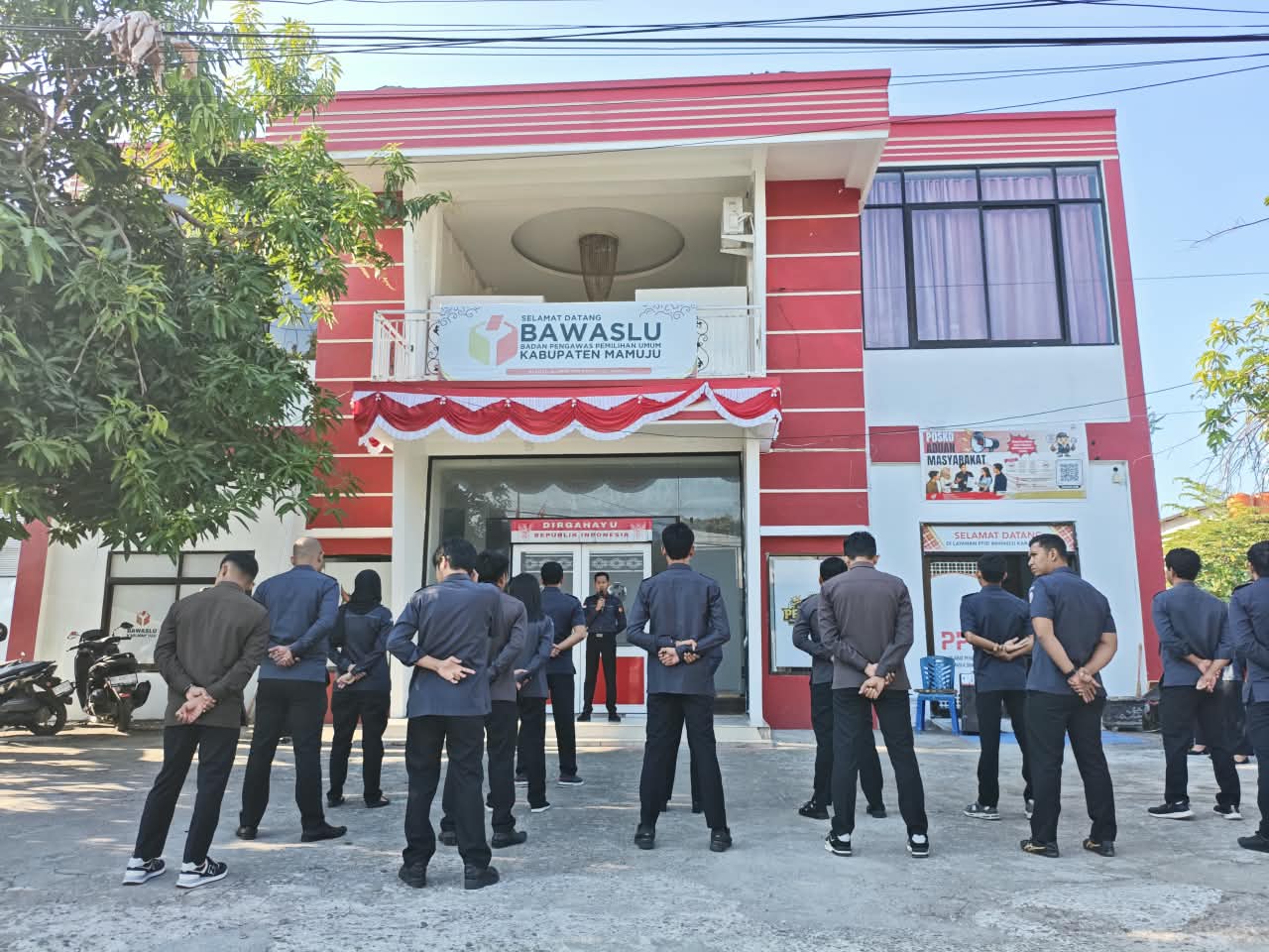 Apel Awal Pekan, Bawaslu Mamuju Siapkan Semarak HUT Ke- 18 Kemerdekaan RI