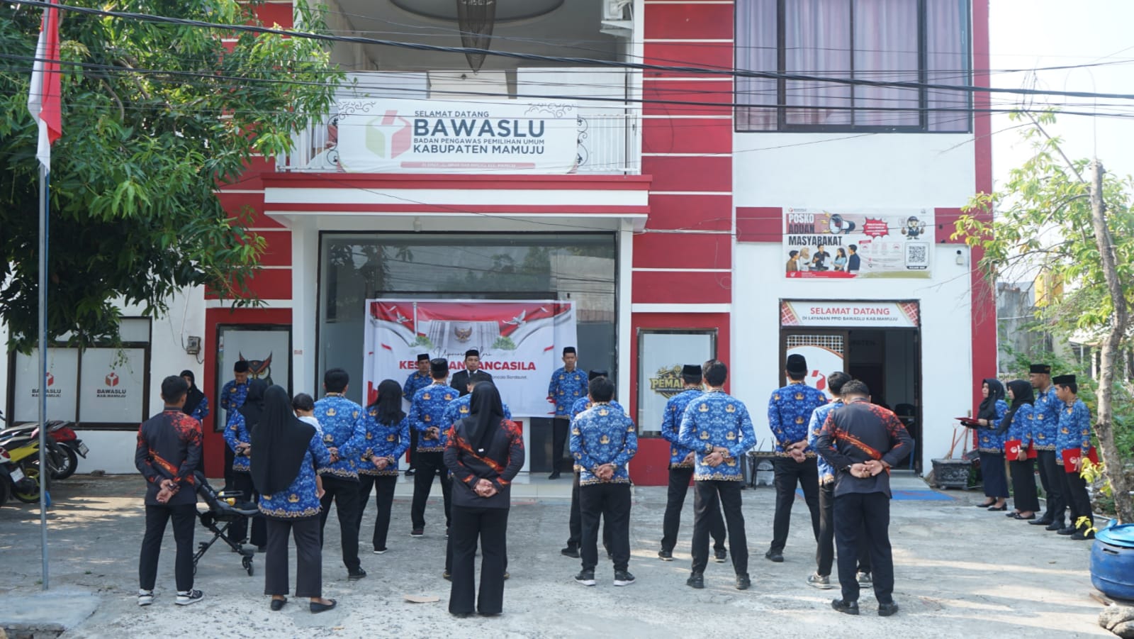 Bawaslu Mamuju Melaksanakan Upacara Peringatan Hari Kesaktian Pancasila, Teguhkan Persatuan dan Kesatuan Bangsa