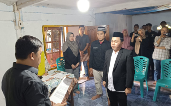 Foto Pelantikan PAW Kecamatan Tommo