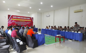 Rakor Bersama Polresta Mamuju