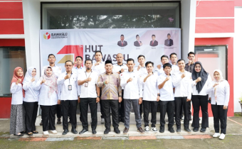 Apel peringati HUT ke-17 Lembaga Bawaslu 