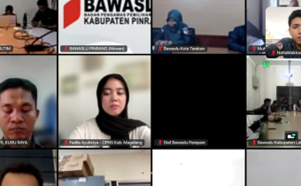 Bawaslu Mamuju Hadiri Rakor Persiapan Pengawasan PPDB, Komitmen Tingkatkan Kualitas Data Pemilih