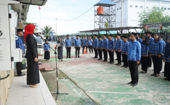 Bawaslu Mamuju Gaungkan Semangat “Pemuda Pemudi Bergerak, Indonesia Bersatu” di Halaman Bawaslu Sulbar