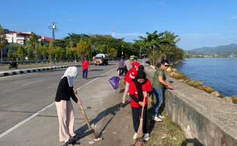 Bawaslu  Mamuju Wujudkan Kepedulian Lingkungan Melalui Jumpa Berlian