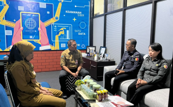 Bawaslu Mamuju Perkuat Keterbukaan Informasi Publik, Koordinasi Ke Dinas Komunikasi dan Informatika Kabupaten Mamuju