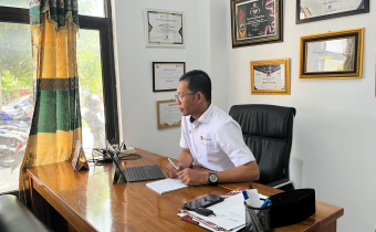 Perkuat Akuntabilitas, Bawaslu Mamuju Ikuti Rapat Pemantauan dan Pembinaan Pertanggungjawaban Dana Hibah Pilkada 2024